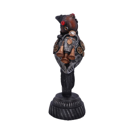 Steampunk Rivet Raven Mechanical Bird Figurine - Figures & Collectables at Gift Moments