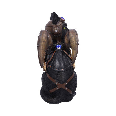 Feline Flight 22.7cm Steampunk Black Cat Pilot Figurine - Figures & Collectables at Gift Moments