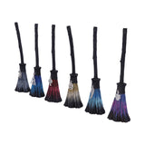 Set of Six Positivity Broomsticks with Silver Charms - Figures & Collectables at Gift Moments