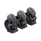 Three Wise Cthulhu Figurines 7.6cm - Figures & Collectables at Gift Moments