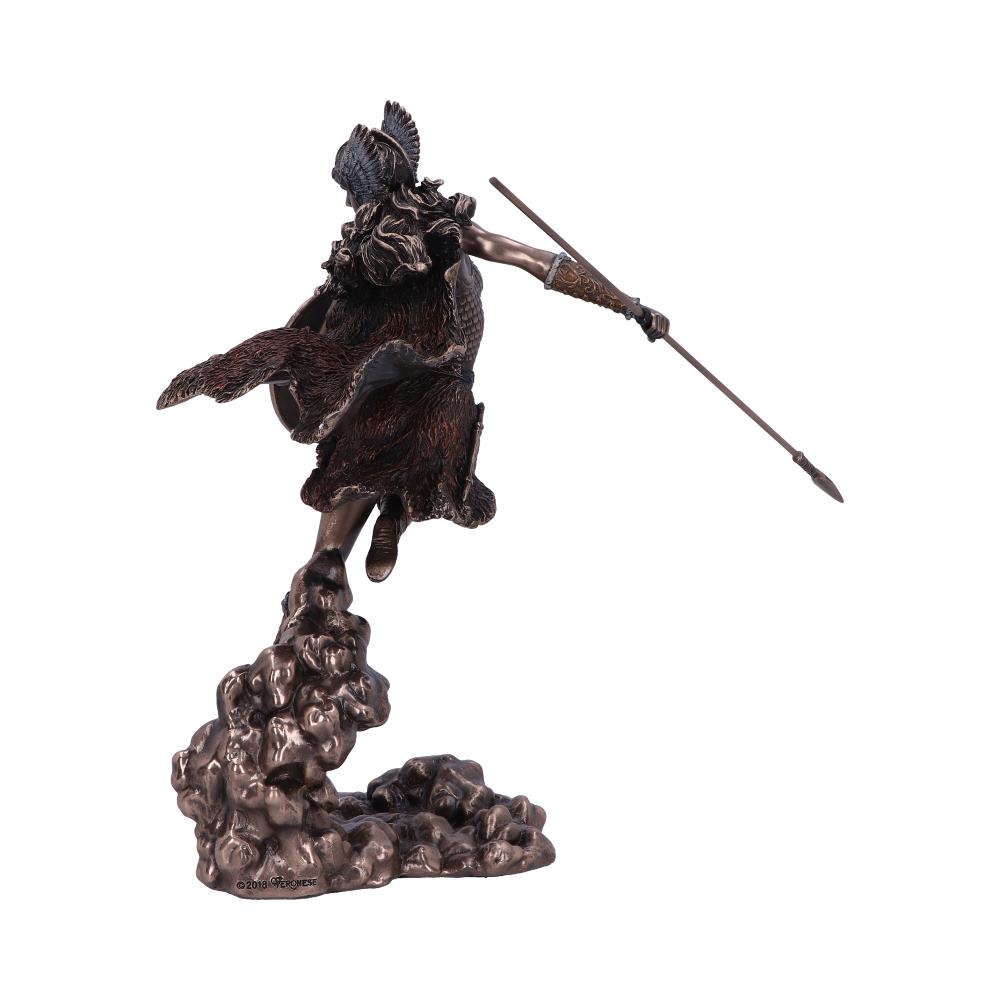 Bronze Valkyrie's Flight Norse Valkyrie Warrior Female Figurine - Figures & Collectables at Gift Moments