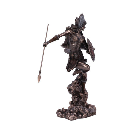 Bronze Valkyrie's Flight Norse Valkyrie Warrior Female Figurine - Figures & Collectables at Gift Moments