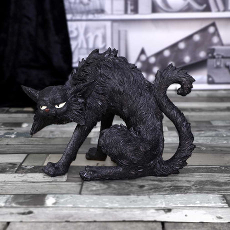 Small Black Cat Witches Familiar Figure Spite 23.5cm - Figures & Collectables at Gift Moments