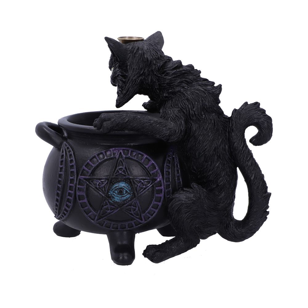 Spite's Cauldron Gothic Backflow Incense Burner 16.3cm - Incense Holders at Gift Moments