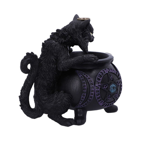 Spite's Cauldron Gothic Backflow Incense Burner 16.3cm - Incense Holders at Gift Moments