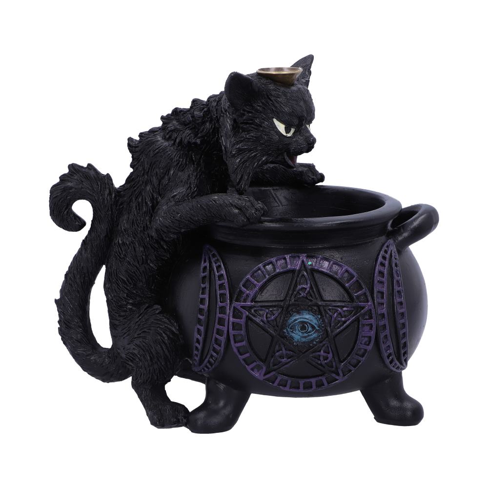 Spite's Cauldron Gothic Backflow Incense Burner 16.3cm Default Title - Incense Holders at Gift Moments