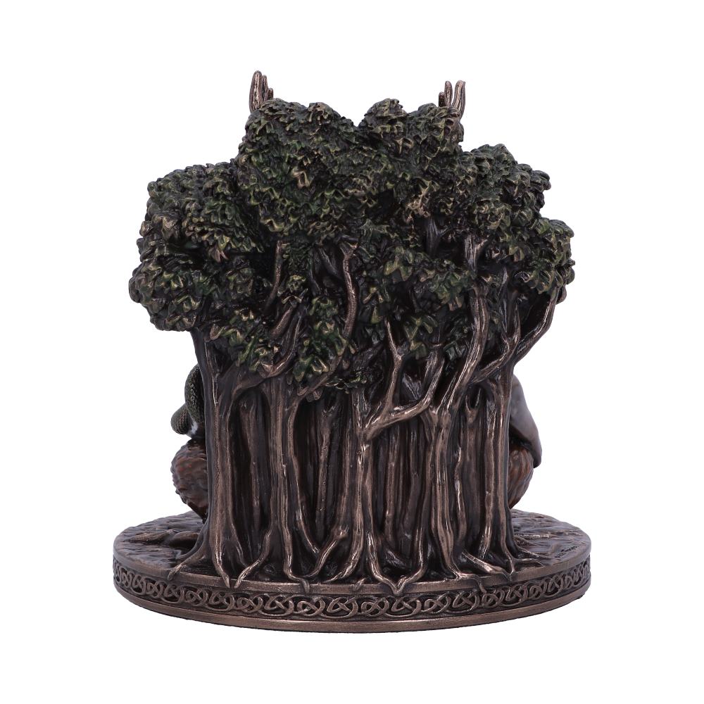 Cernunnos Bronze Tealight Holder 13.5cm - Candles & Holders at Gift Moments