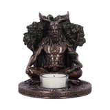 Cernunnos Bronze Tealight Holder 13.5cm Default Title - Candles & Holders at Gift Moments