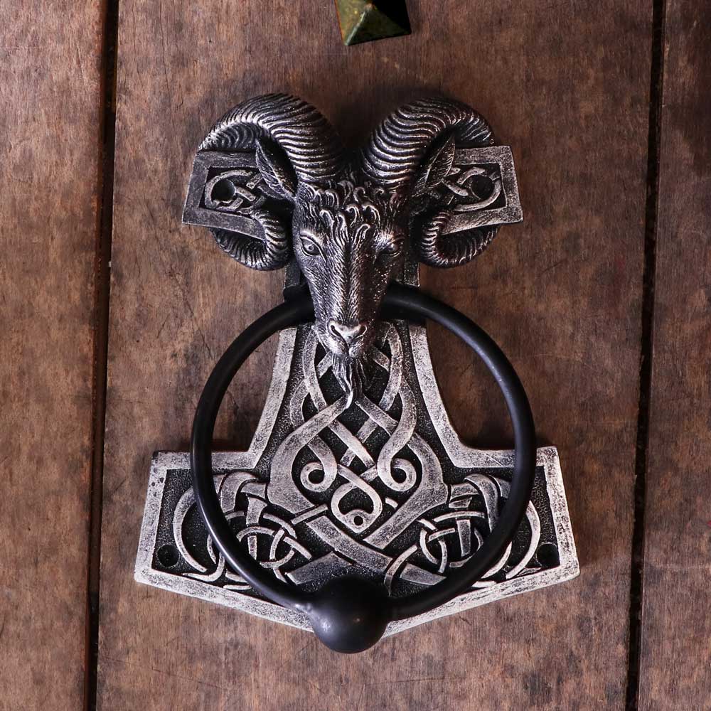 Thors Hammer Door Knocker 15.9cm - Door Knockers at Gift Moments