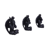 Three Wise Baphomet Figurines 10.2cm - Figures & Collectables at Gift Moments