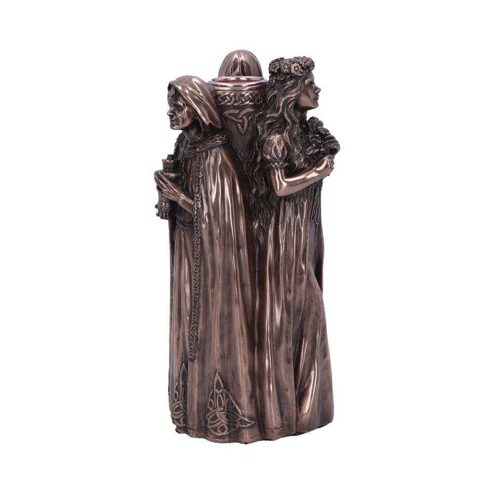 Maiden, Mother, Crone Candle Holder 17cm - Candles & Holders at Gift Moments