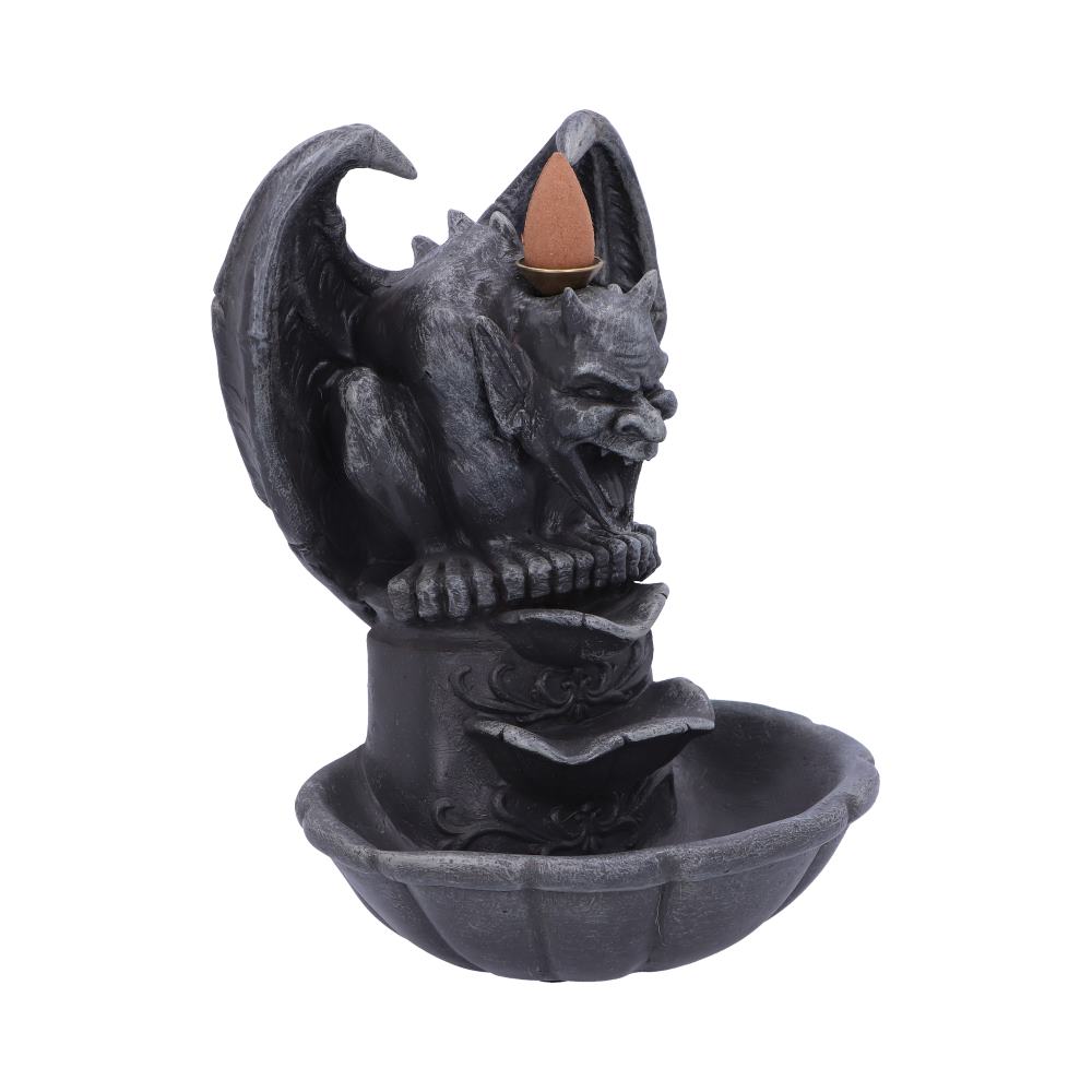 Grotesque Smoke Backflow Incense Burner 17.8cm - Incense Holders at Gift Moments