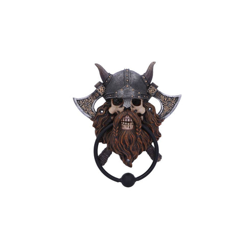 Viking Skull Door Knocker 18.5cm Default Title - Door Knockers at Gift Moments