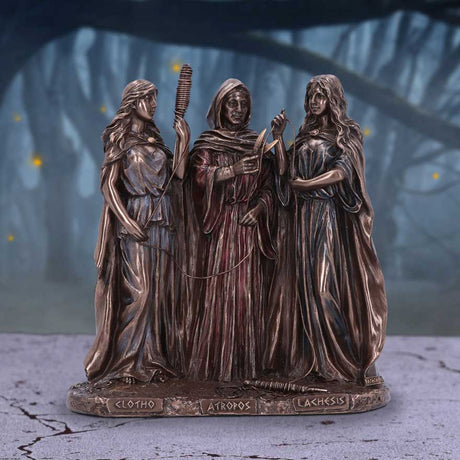 The Three Fates of Destiny Bronze Ornament 19cm - Figures & Collectables at Gift Moments