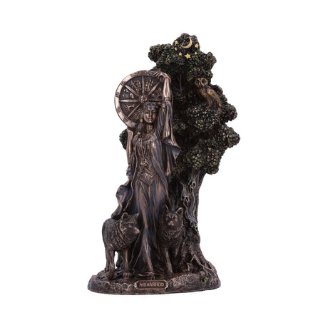 Arianrhod The Celtic Goddess of Fate Bronze Figurine 24cm Default Title - Figures & Collectables at Gift Moments