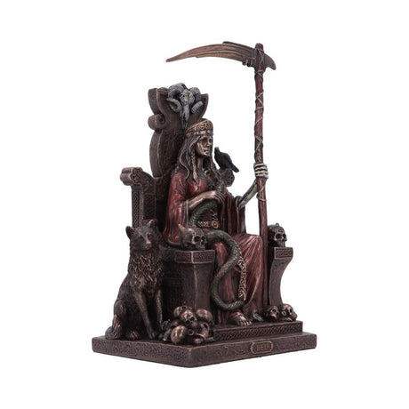 Bronze Hel The Two Faced Terror Figurine 23cm - Figures & Collectables at Gift Moments