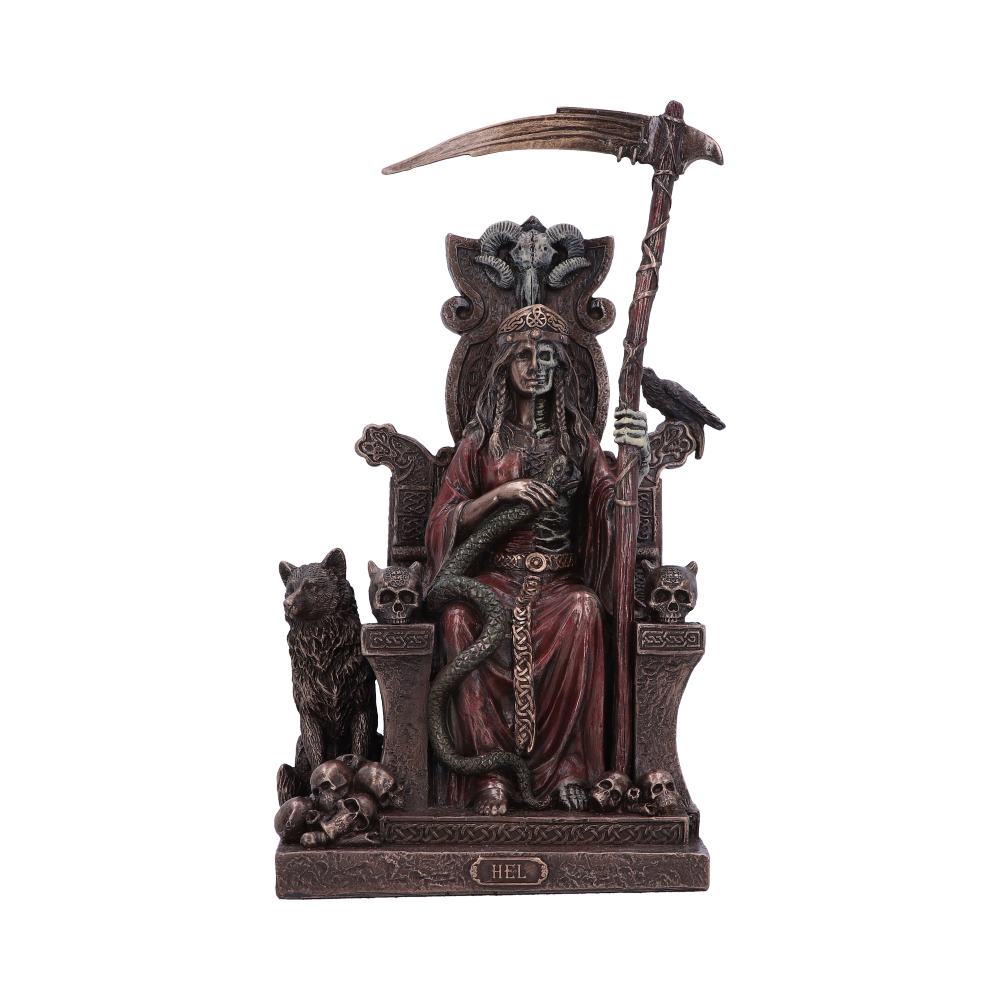 Bronze Hel The Two Faced Terror Figurine 23cm Default Title - Figures & Collectables at Gift Moments