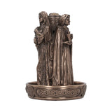 Triple Goddess Backflow Incense Burner 18cm - Incense Holders at Gift Moments