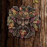 Autumnal Equinox Wall Mounted Tree Spirit 13cm - Wall Hanging Sculptures at Gift Moments