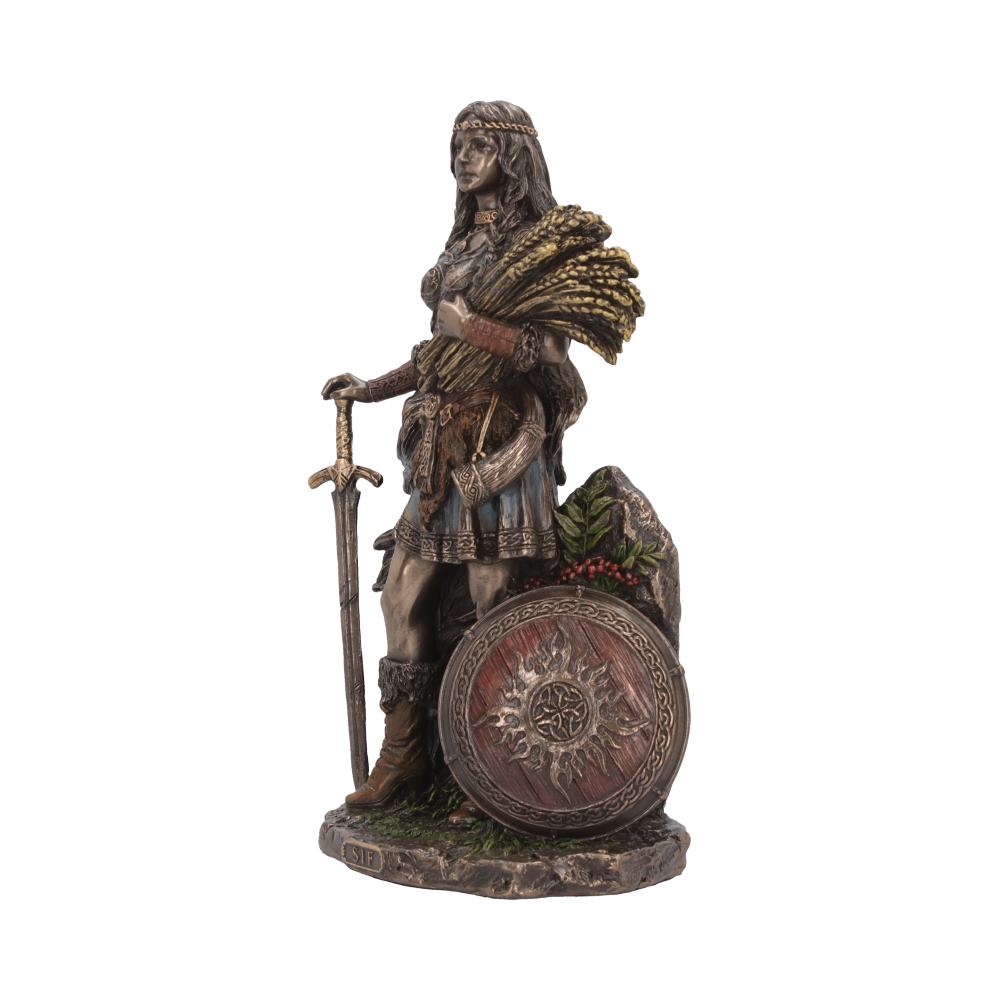 Sif Goddess of Earth and Family Bronze Figurine 22cm - Figures & Collectables at Gift Moments