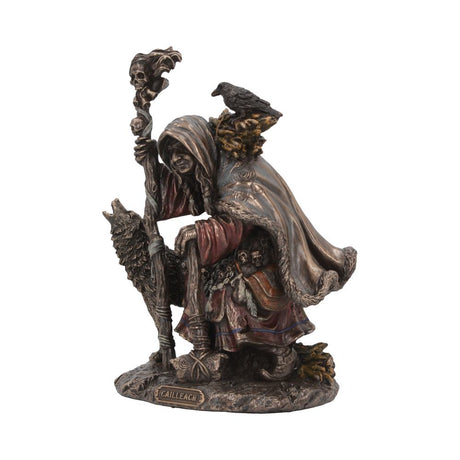 Cailleach Celtic Goddess Bronze Figurine 18.5cm - Figures & Collectables at Gift Moments