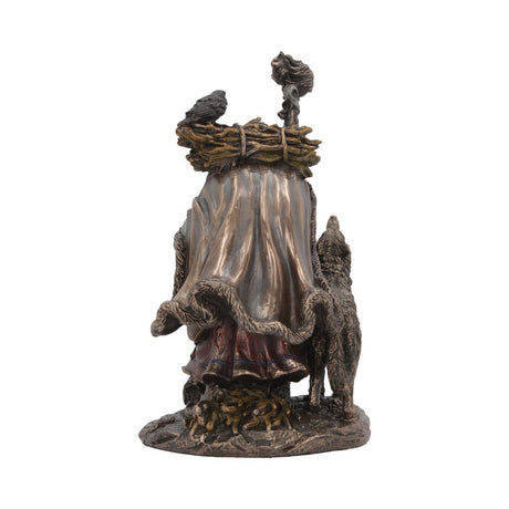 Cailleach Celtic Goddess Bronze Figurine 18.5cm - Figures & Collectables at Gift Moments