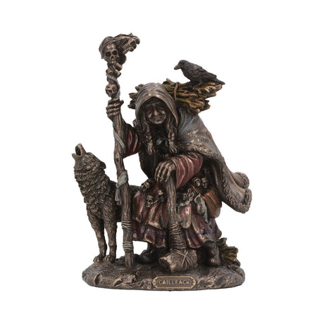 Cailleach Celtic Goddess Bronze Figurine 18.5cm Default Title - Figures & Collectables at Gift Moments