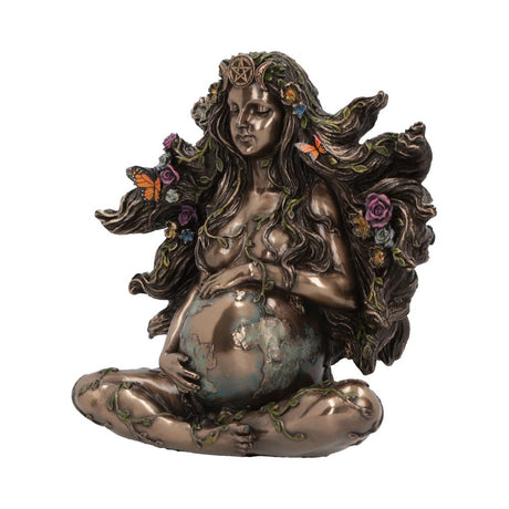 Gaea Mother of all Life Bronze Figurine 18cm - Figures & Collectables at Gift Moments