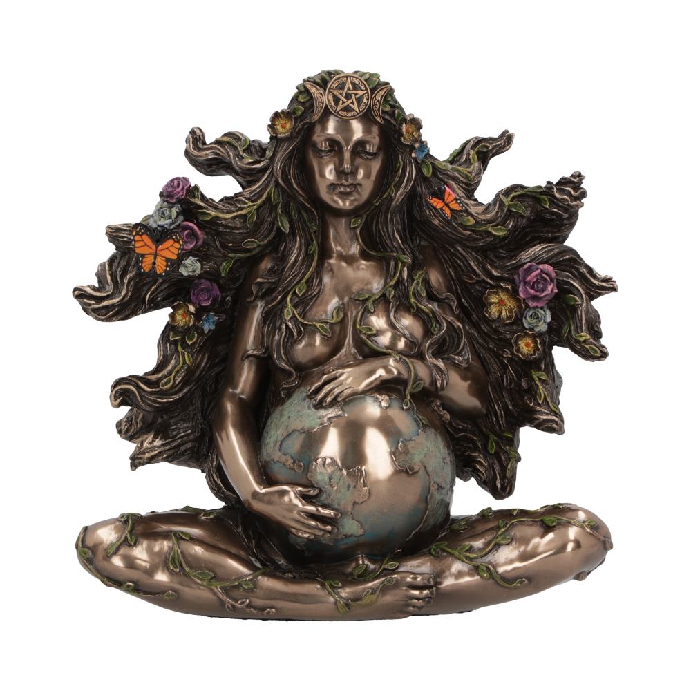 Gaea Mother of all Life Bronze Figurine 18cm Default Title - Figures & Collectables at Gift Moments