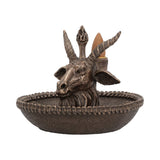 Baphomet's Wealth Occult Backflow Incense Burner 13cm - Incense Holders at Gift Moments