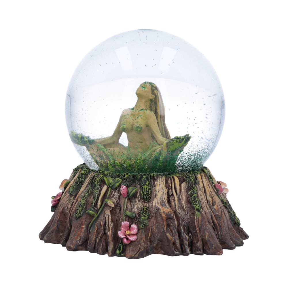 Female Tree Spirit Balance of Nature Snow Globe 13.2cm - Snow Globes at Gift Moments