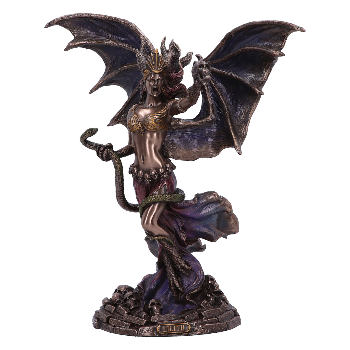 Lilith The First Wife bronze figurine Default Title - Figures & Collectables at Gift Moments