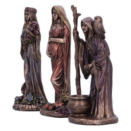 Maiden, Mother and Crone Trinity mini figurines - Figures & Collectables at Gift Moments