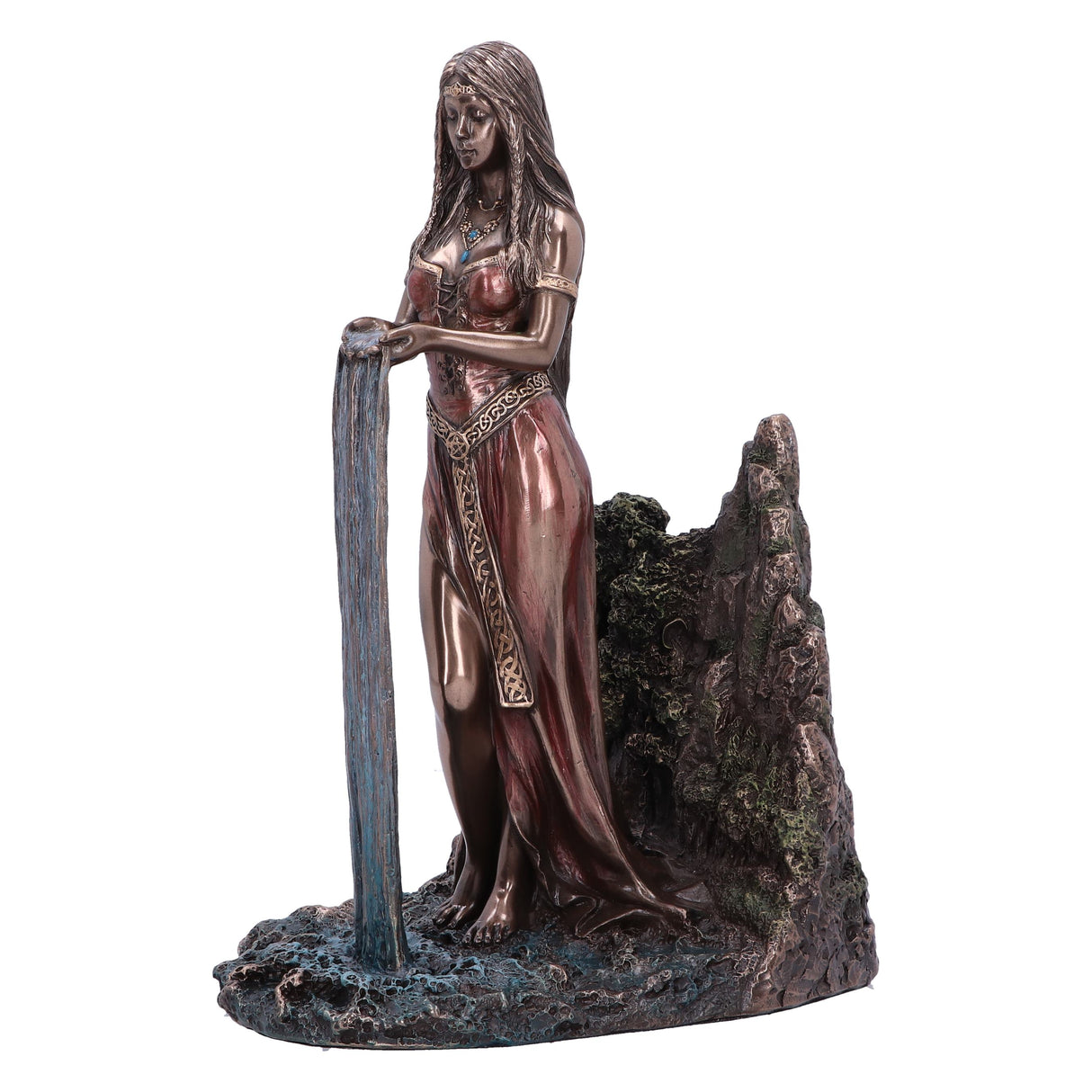 Celtic Earth Mother Danu bronze figurine - Figures & Collectables at Gift Moments