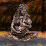 Earth Mother and baby bronze figurine - Figures & Collectables at Gift Moments