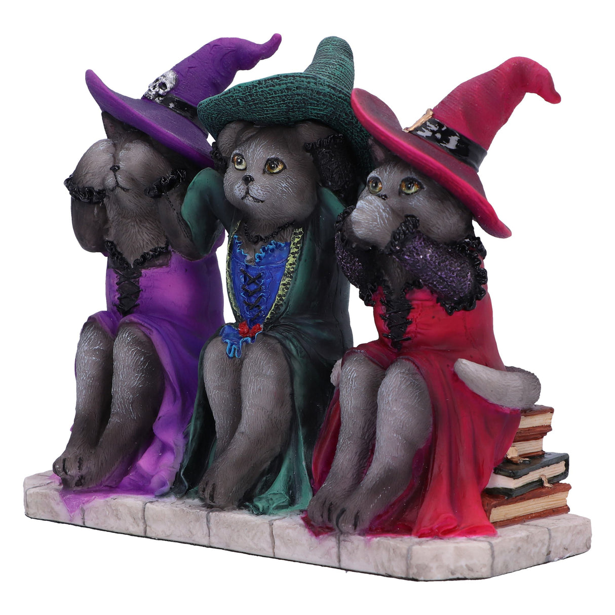 Three Wise Witchy Kittys Ornament - Figures & Collectables at Gift Moments