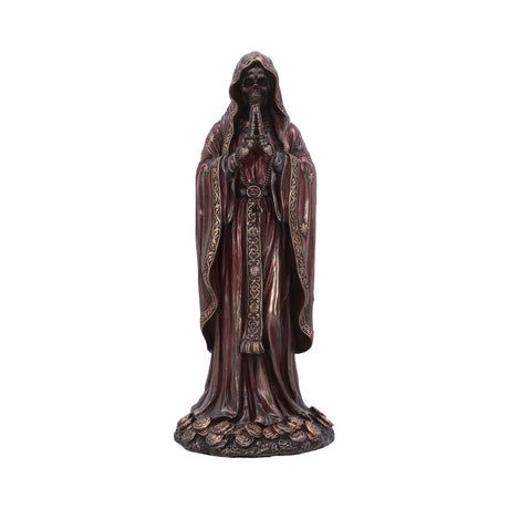 Santisima Muerte Bronze Figurine 19cm Default Title - Figures & Collectables at Gift Moments