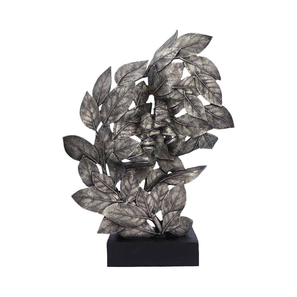 Natural Emotion - Kiss Silver Statue 37cm Default Title - Figures & Collectables at Gift Moments