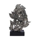 Natural Emotion - Peace Silver Statue 32cm Default Title - Figures & Collectables at Gift Moments