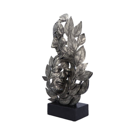 Natural Emotion - Embrace Silver Statue 38cm - Figures & Collectables at Gift Moments