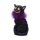 Furgus Black Cat Feather Boa Figurine 19.5cm - Figures & Collectables at Gift Moments