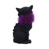 Furgus Black Cat Feather Boa Figurine 19.5cm - Figures & Collectables at Gift Moments