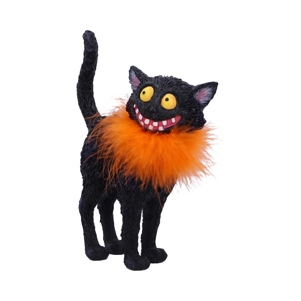 Furdinand Black Cat Feather Boa 23cm - Figures & Collectables at Gift Moments