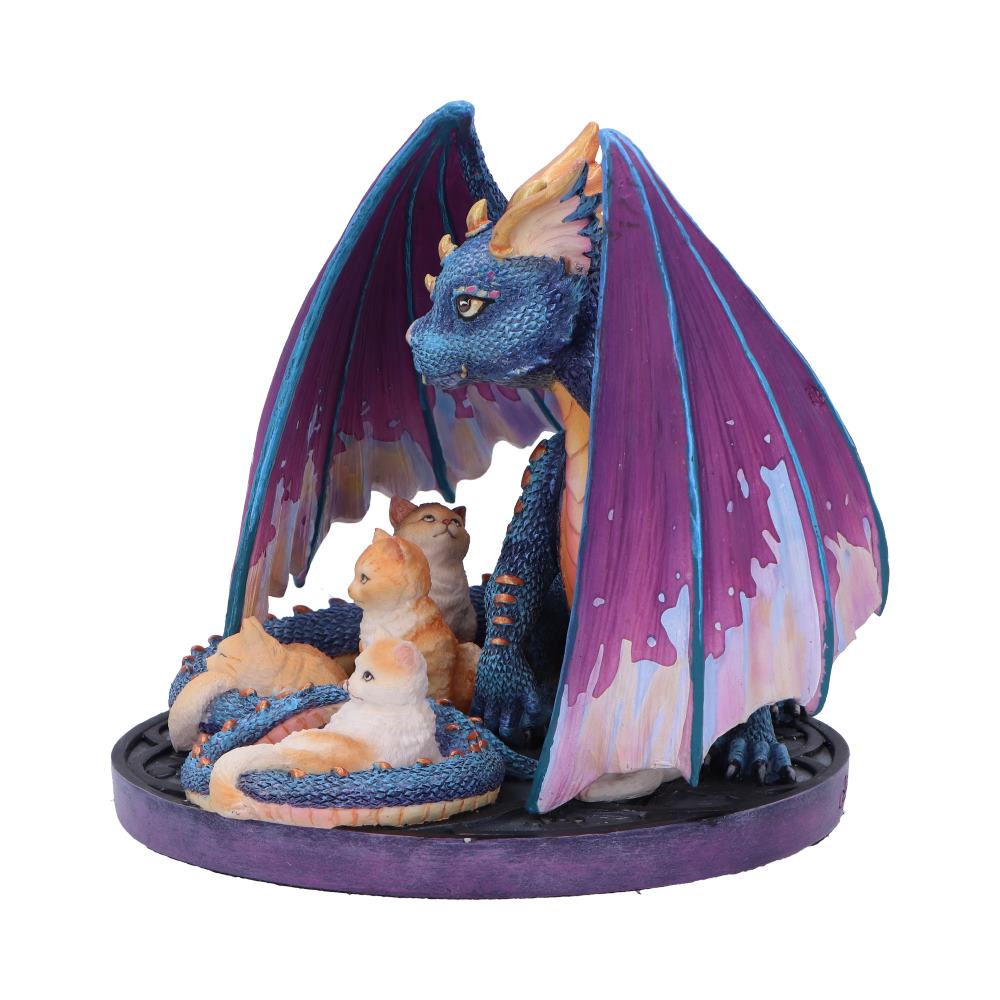 Foster Family Dragon and Cats Ornament by Selina Fenech 12.5cm - Figures & Collectables at Gift Moments