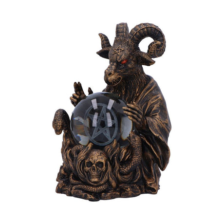 Orbuculum of the Baphomet Illuminating Figurine 16cm - Figures & Collectables at Gift Moments