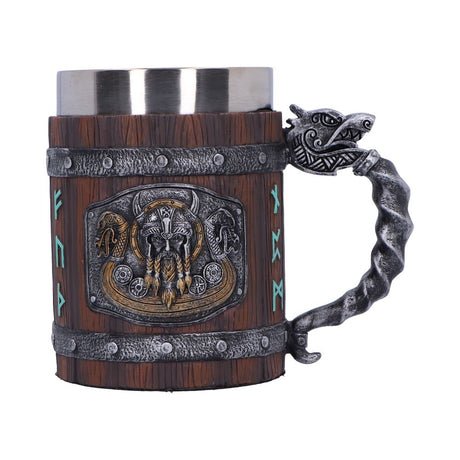 Medieval Norseman Tankard 16cm Default Title - Tankards at Gift Moments