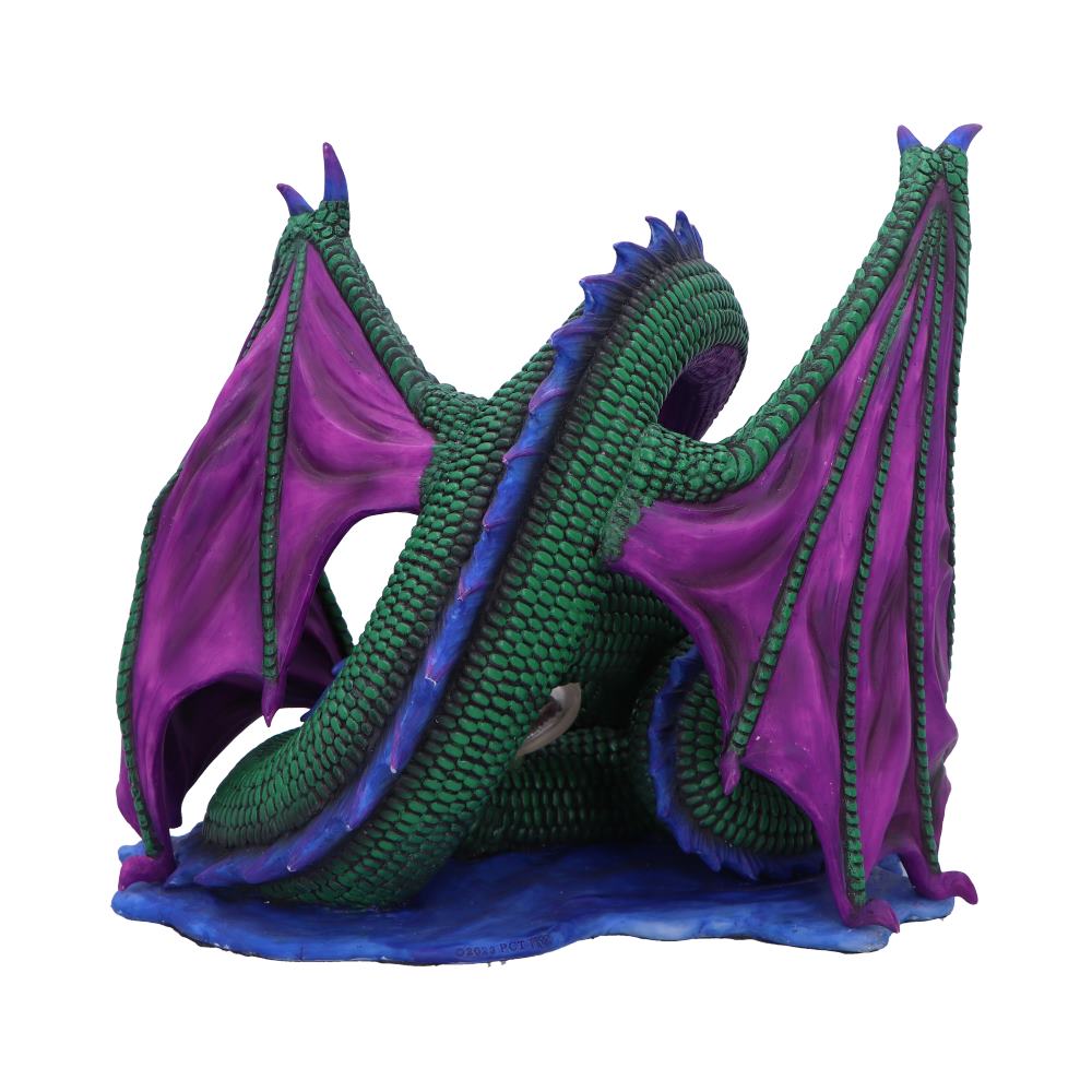 Nephtali Elemental Dragon of Water Figurine by Derek W Frost 27cm - Figures & Collectables at Gift Moments