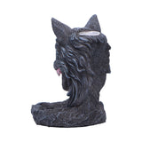 Dark Wolf Head Backflow Incense Burner 11.5cm - Incense Holders at Gift Moments