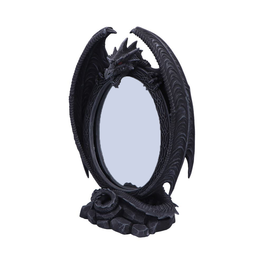 Scaled Reflection Dragon Mirror 29cm - Mirrors at Gift Moments