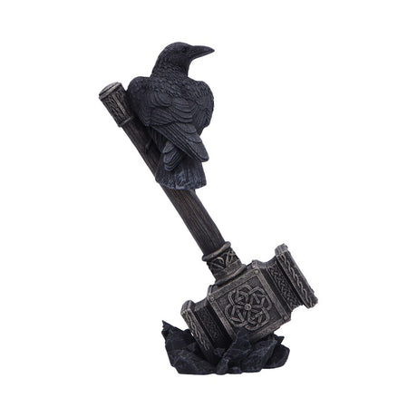 Raven on Hammer of the Gods 23cm - Figures & Collectables at Gift Moments